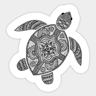 Turtle (Design on Back) Sticker